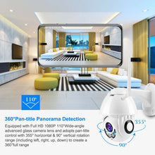 Load image into Gallery viewer, 1080P FHD WiFi IP Camera Two-Way