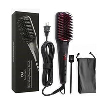 Load image into Gallery viewer, Beauty Experts Ceramic Ion Hair Straightening Brush