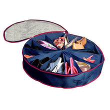 Load image into Gallery viewer, 12-Compartment Round Shoe Organizer