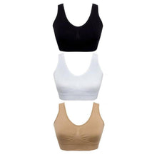 Load image into Gallery viewer, 3-Pack : Total Comfort Ahh Bras