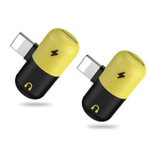Load image into Gallery viewer, 2-Pack: 2-in-1 Apple Lightning Adapter