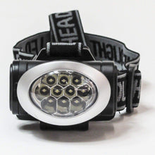 Load image into Gallery viewer, 3-Pack: Impecca Water Resistant 20 Lumens 10 LED Headlamp