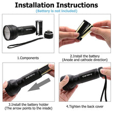 Load image into Gallery viewer, 51 LED Ultraviolet Blacklight