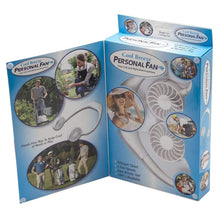 Load image into Gallery viewer, Cool Breeze Personal Fan Stay Cool And Refreshed Anywhere