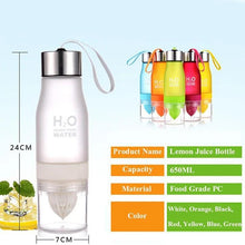 Load image into Gallery viewer, Fruit Infuser Water Bottle
