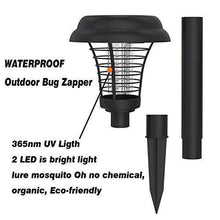 Load image into Gallery viewer, Solar Light With Bug Zapper