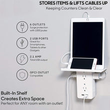Load image into Gallery viewer, 8-Port Multi-Function US Standard Socket