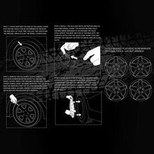 Load image into Gallery viewer, 4-Pack: Hubcaps for Honda Civic 14-Inch and 8-Spoke - Silver
