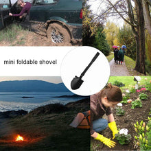 Load image into Gallery viewer, BoBKY - Multifunction Folding Military Shovel With Carrying Bag