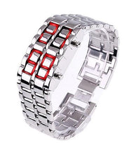 Load image into Gallery viewer, Faceless Unisex Stainless Steel Titanium Waterproof LED Watch