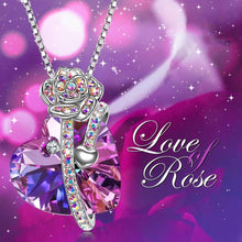 Load image into Gallery viewer, Love of Rose Changing Pink Stone Necklace