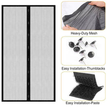 Load image into Gallery viewer, Magnetic Screen Door Hand-Free Mosquito Screen Door Net