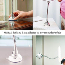 Load image into Gallery viewer, My Flexible Mirror 10x Magnification 7” Make Up Round Vanity Mirror