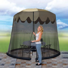 Load image into Gallery viewer, Outdoor 9-Foot Umbrella Table Screen
