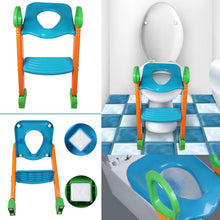 Load image into Gallery viewer, Potty Training Toilet Seat with Steps