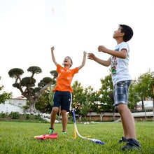 Load image into Gallery viewer, Toy Rocket Launcher for Kids with 4 Foam Rockets & Launch Stand
