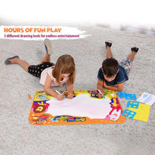 Load image into Gallery viewer, BritenWay Magic Aqua Board Large Water Drawing Mat for Kids