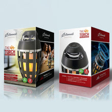 Load image into Gallery viewer, Tiki Torch Wireless Portable Stereo Speaker and Flame Table Lamp