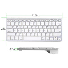 Load image into Gallery viewer, Ultra-Slim Bluetooth Keyboard - Assorted Colors