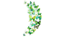 Load image into Gallery viewer, 12-Piece Set: 3D Butterfly Magnets - Assorted Colors
