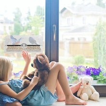 Load image into Gallery viewer, See-Through Acrylic Window Bird Feeder
