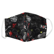 Load image into Gallery viewer, 6-Pack: Men's Reusable Machine Washable Masks Mystery (3 Solid + 3 Prints)
