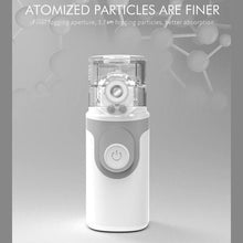 Load image into Gallery viewer, Portable Handheld Child Atomizer USB Rechargeable Mesh Spray Nebulizer
