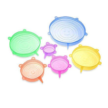 Load image into Gallery viewer, 6-Pack: Stretchable Silicone Cover Lids
