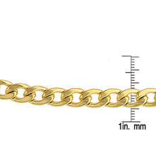 Load image into Gallery viewer, Men's 18k Gold Plated Stainless Steel Cuban Link Chain Bracelet and Necklace Set
