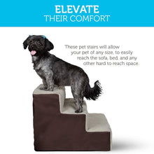 Load image into Gallery viewer, Paws &amp; Pals Padded Pet Stairs
