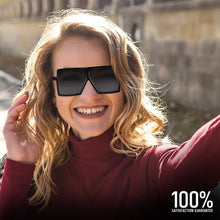 Load image into Gallery viewer, Women Big Frame Square Sunglasses
