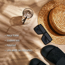 Load image into Gallery viewer, Women Big Frame Square Sunglasses

