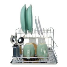 Load image into Gallery viewer, Space Saving Stainless Steel Chrome Dish Rack - Assorted Styles
