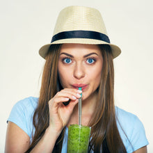 Load image into Gallery viewer, 3-Pack: Expandable Steel Straw
