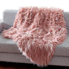 Load image into Gallery viewer, Heavy Faux Fur Throw Blanket – Assorted Styles
