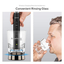 Load image into Gallery viewer, AquaSonic Black Series Pro Ultra Whitening 40,000 VPM Rechargeable Electric Toothbrush
