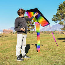 Load image into Gallery viewer, BritenWay Ripstop Polyester Fabric  Extra Large Rainbow Kite
