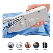 Load image into Gallery viewer, Portable Handheld Sewing Machine Cordless Clothes Quick Stitch
