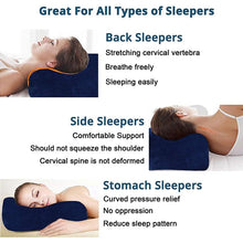 Load image into Gallery viewer, Dr. Franklyn's Contour Memory Foam Pillow
