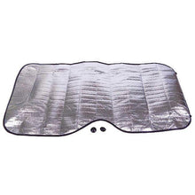 Load image into Gallery viewer, Fold-Up Reflective Windshield Sun Shade with Suction Cups

