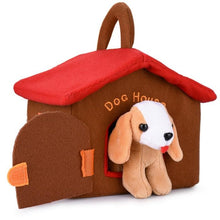 Load image into Gallery viewer, Hakol Dog House Educational Toy With 4 Squishy and Barking Puppies Playset

