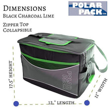 Load image into Gallery viewer, Polar Pack Extra Large 48 Can Insulated Collapsible Cooler Bag - Assorted Colors
