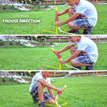 Load image into Gallery viewer, Toy Rocket Launcher for Kids with 4 Foam Rockets &amp; Launch Stand
