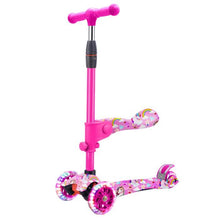 Load image into Gallery viewer, Rugged Racers 2-in-1 Kick Scooter with Removable Seat &amp; LED Wheels
