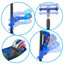 Load image into Gallery viewer, Rugged Racers 2-in-1 Kick Scooter with Removable Seat &amp; LED Wheels
