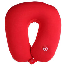Load image into Gallery viewer, U-Shaped Massage Travel Neck Pillow
